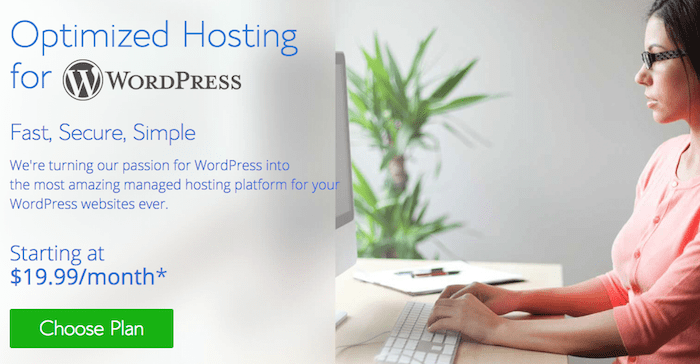 bluehost wordpress 優化託管定價