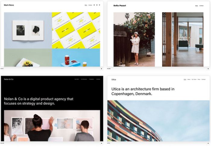 Squarespace 範本 7.1