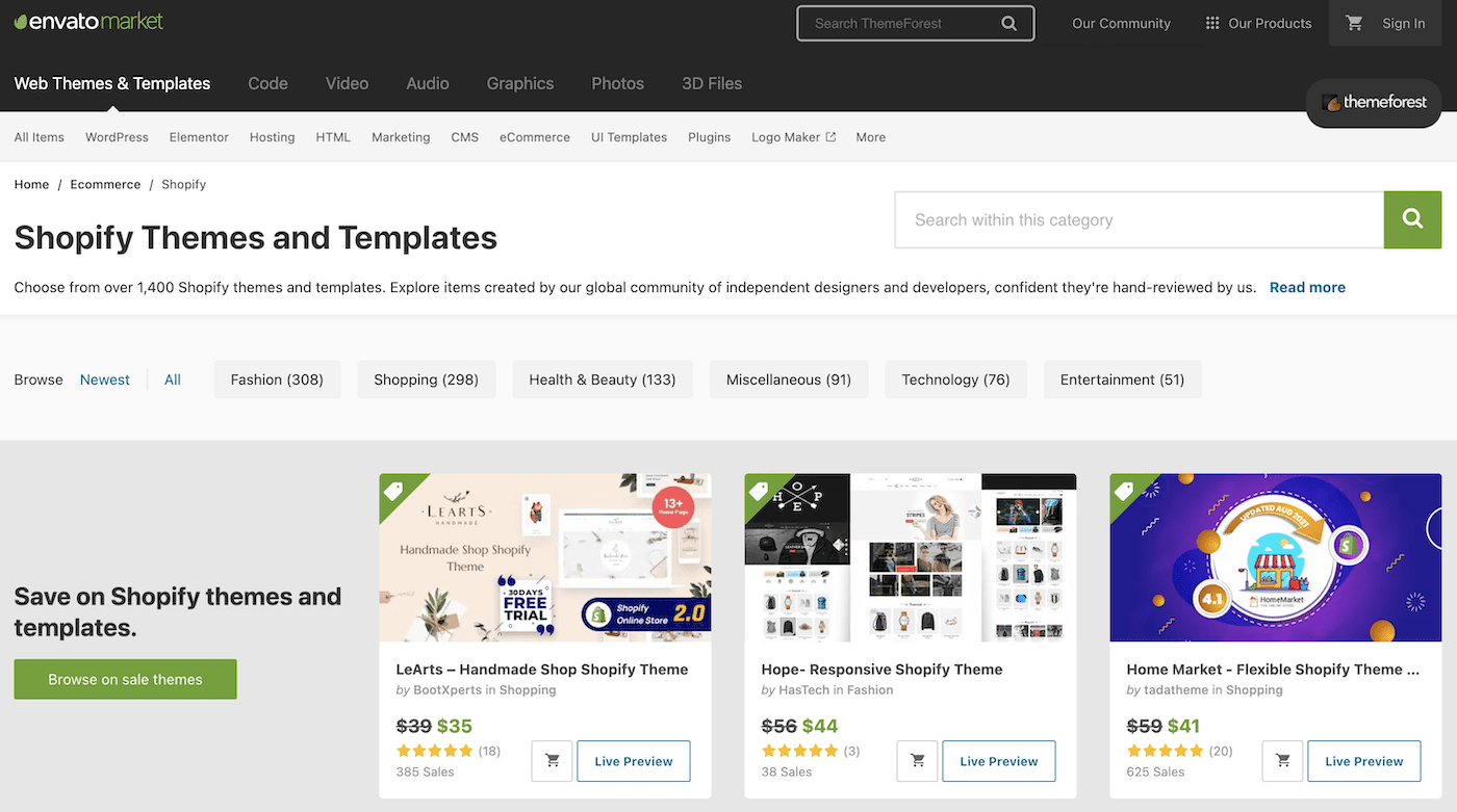 Envato-Markt