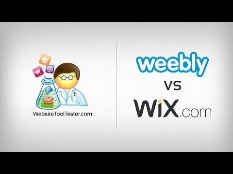 revisión de vídeo weebly vs wix