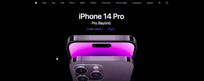 Szybkość strony Apple