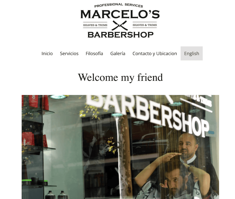 Марселос, парикмахерская
