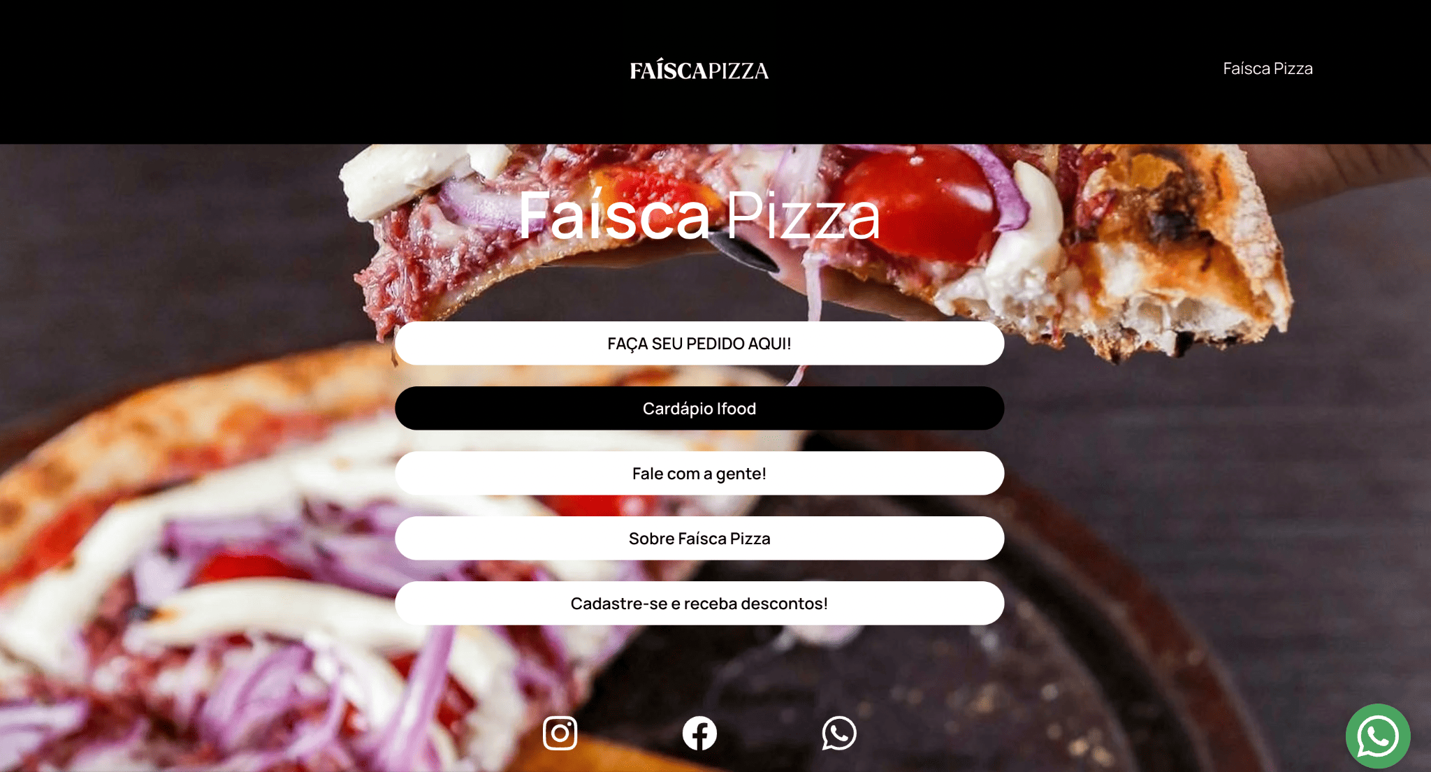 pizza faisca