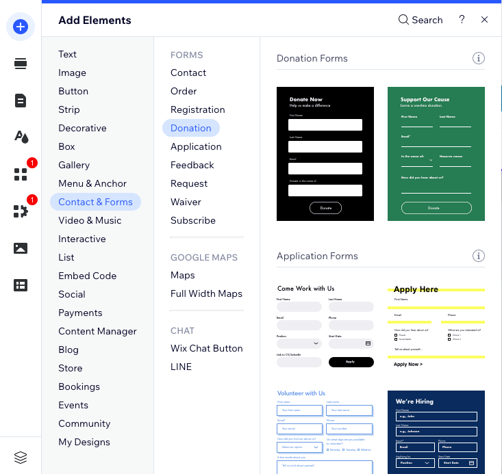 wix öğreticisi - iletişim formu ekle