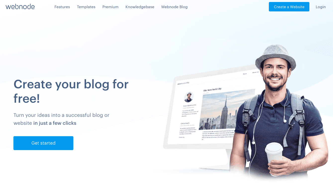 webnode للتدوين