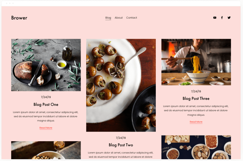 blog di Squarespace e WebFlow