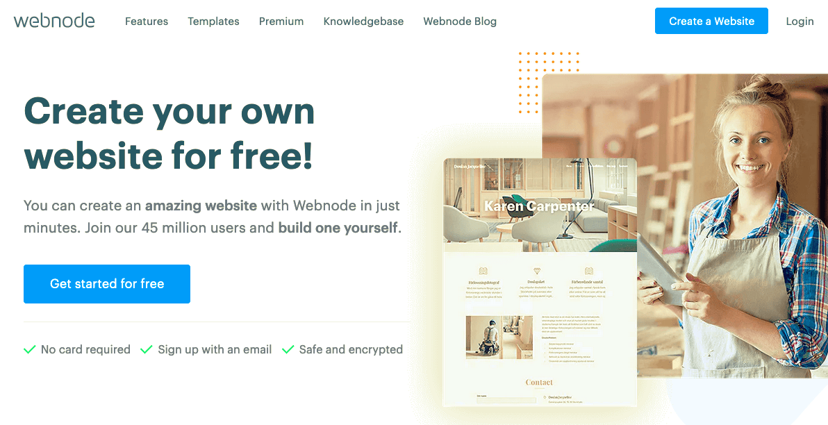 webnode-Homepage