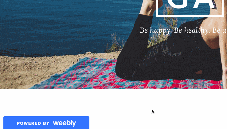 реклама в Weebly