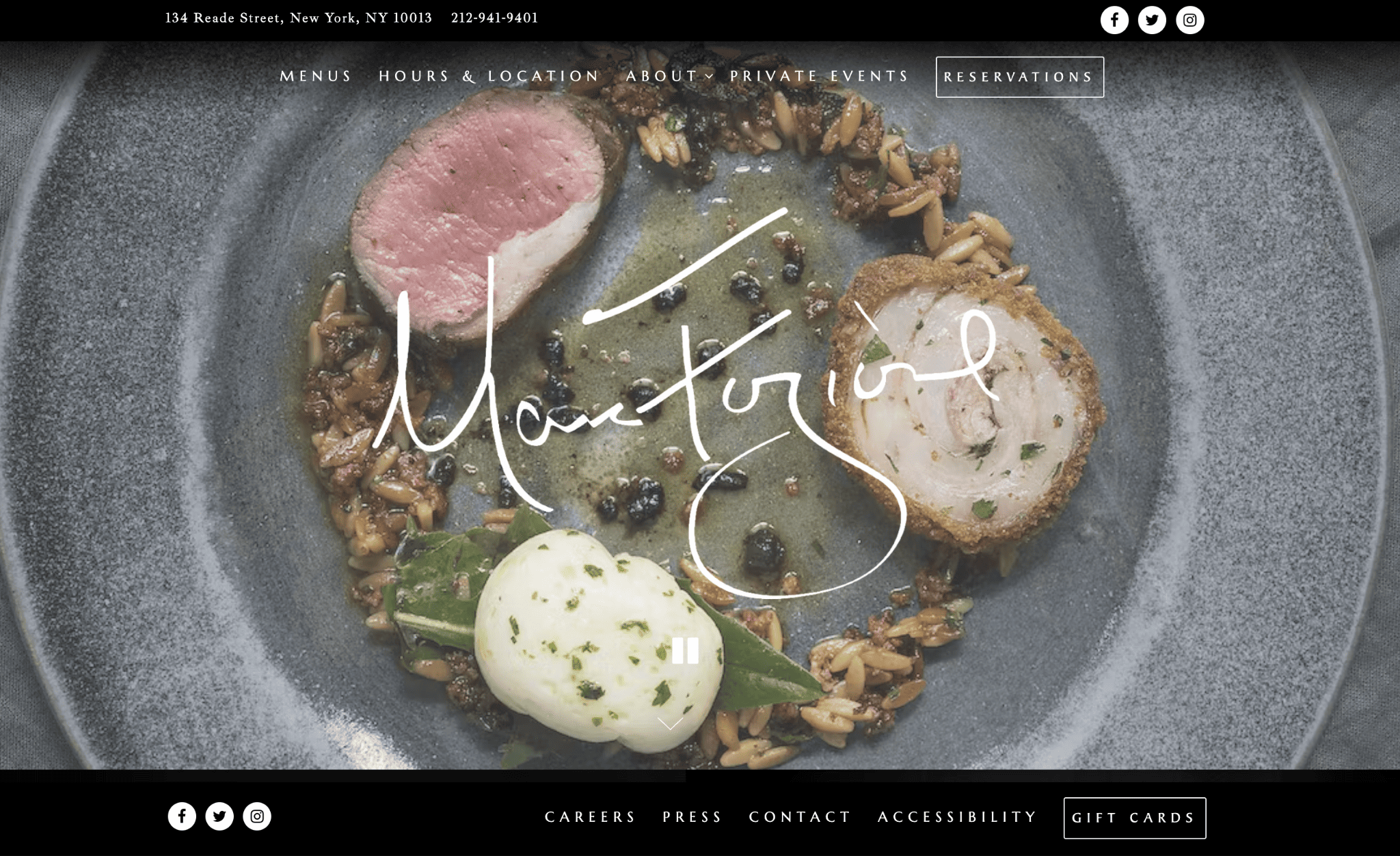 bentobox restoran web sitesi