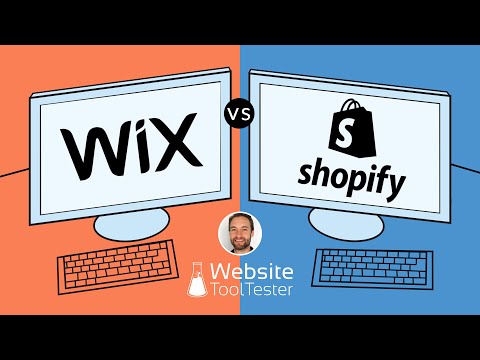 análise de vídeo wix vs shopify