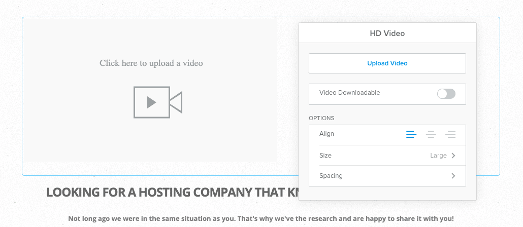przesyłanie plików wideo weebly