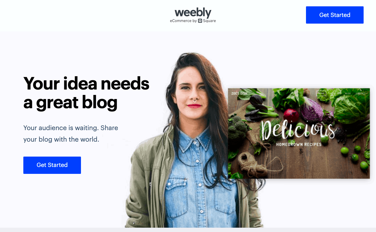 darmowy kreator blogów weebly