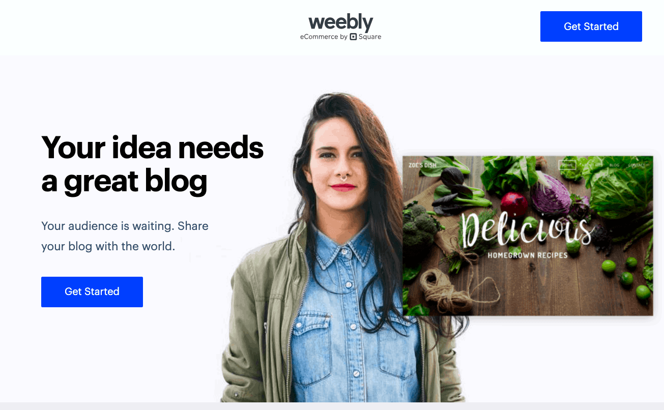 ผู้สร้างบล็อกฟรี weebly