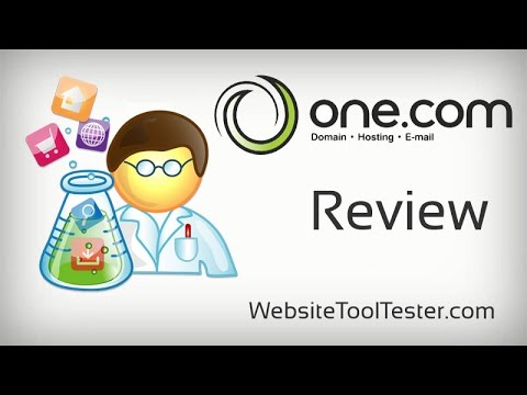 Revisión de One.com: pros y contras del editor web