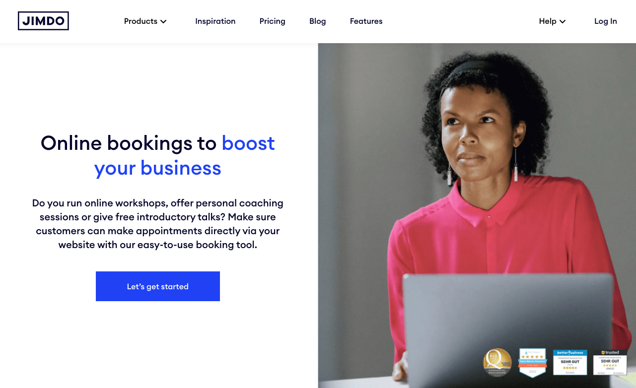 Jimdo-Service-Business-Website