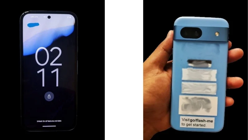googe pixel 8a leaked images from abhishek yadav on x