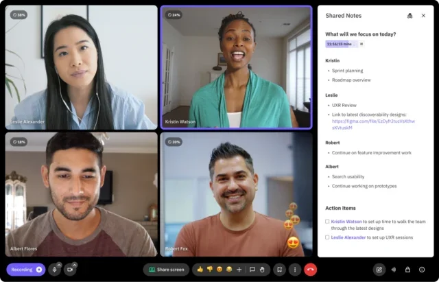 Herramienta de transcripción de reuniones de vocales