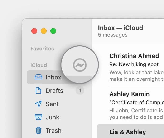 advertencia de correo apple mail warning