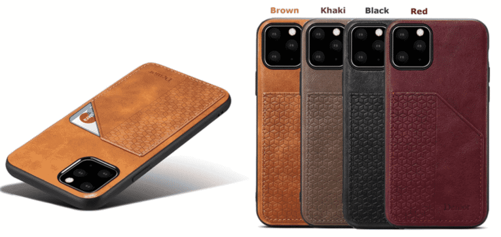 Ini adalah casing kulit untuk iPhone 11 Pro dan merupakan salah satu yang terbaik untuk menyimpan kartu kredit dan dapat digunakan sebagai dompet.