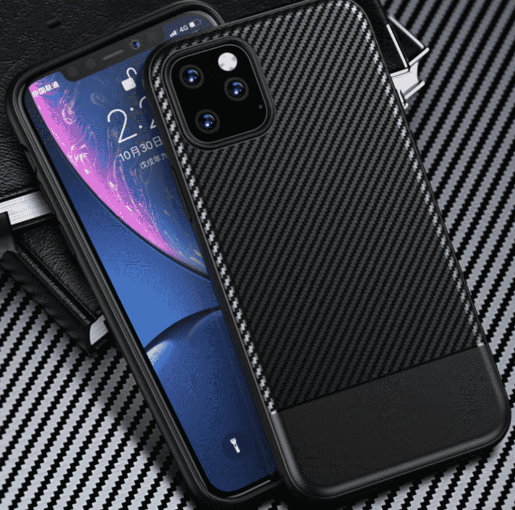 Il s'agit d'une coque en fibre de carbone pour l'iPhone 11 Pro Max de Binbo.