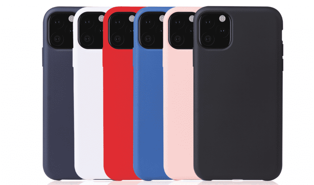 Esta é a capa para iPhone 11 Pro Max da Jolie com muitas cores.