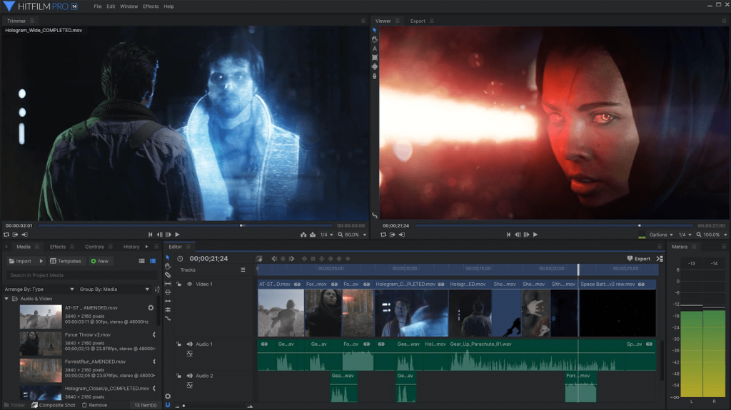 Perangkat Lunak Pengeditan Video HitFilm Express Untuk Pengguna Mac pada tahun 2020