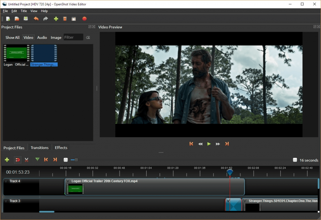 OpenShot - Perangkat Lunak Pengeditan Video Mac