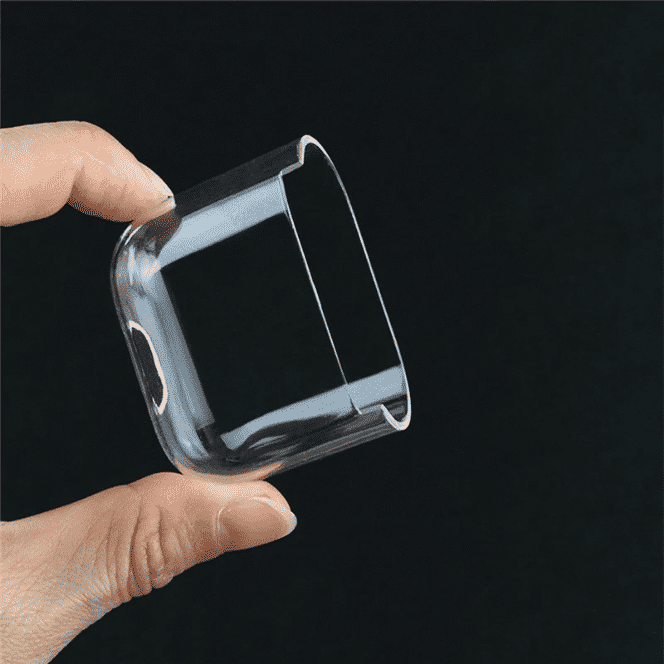 Ini adalah casing Bening Transparan untuk AirPods Pro.