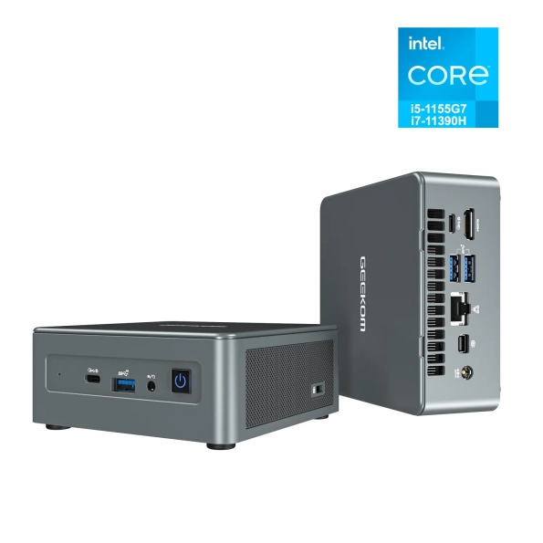 Komputer mini it11 firmy geekom ma niewielkie rozmiary i dużą wydajność Geekom mini pc mini it11
