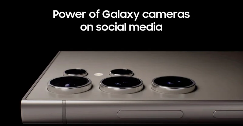 Funkcje Galaxy AI w Samsungu Galaxy S24 Series 11 galaxy camera integration on snapchat and instagram.