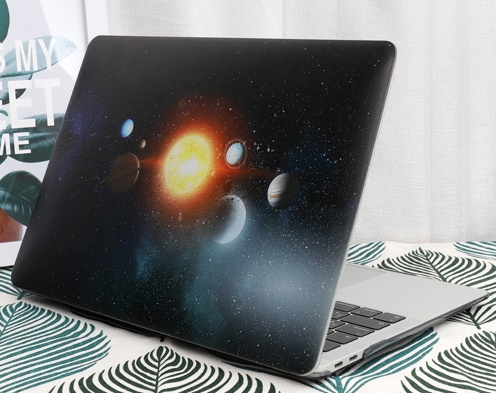 MacBook Air 2019용 프린트 크리스탈 하드 케이스