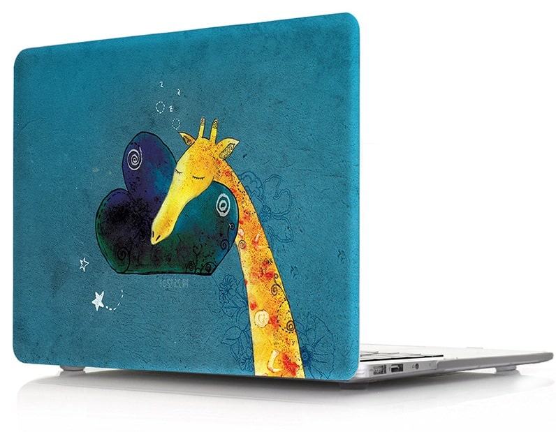 Custodia con motivo animali Rafti per MacBook Air 2019