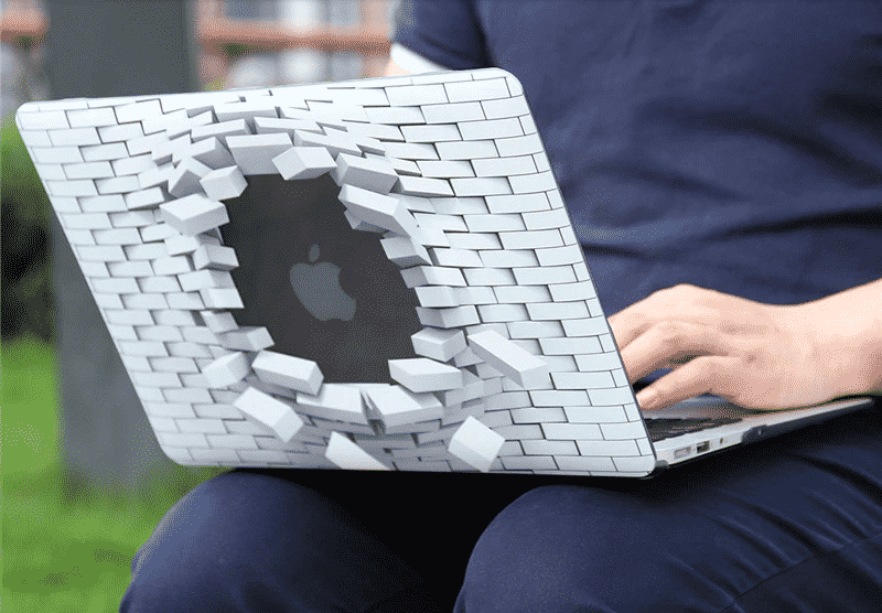 غطاء واقي شاشة الجلد لجهاز MacBook Air 2019
