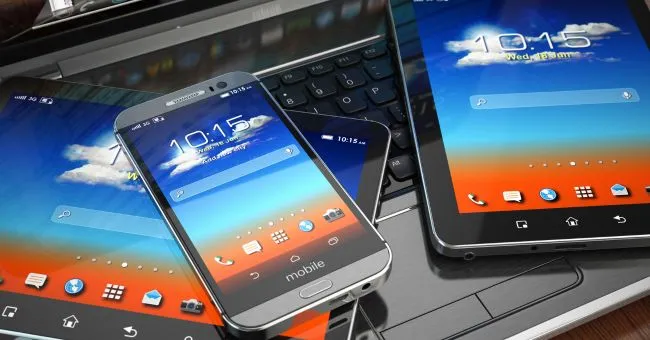 Smartphones und mobile Geräte