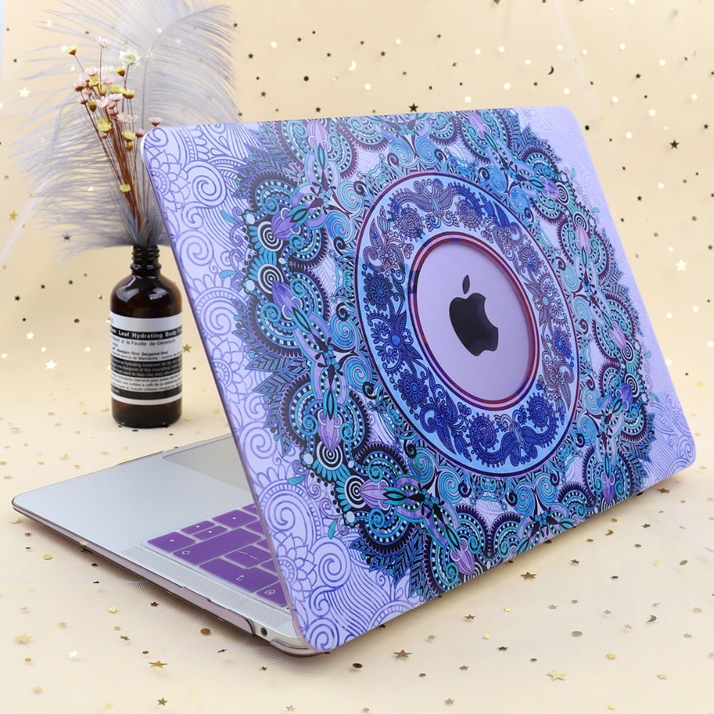 Husă cu imprimare Mandala pentru MacBook Pro 2019 13 inch