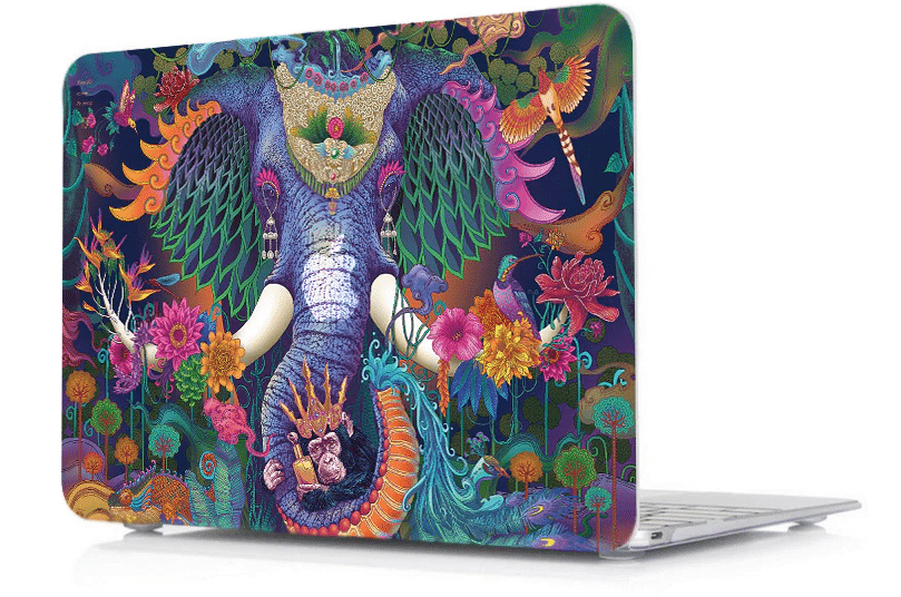 Elegante padrão de impressão MacBook Pro 2019 capa de 13 polegadas