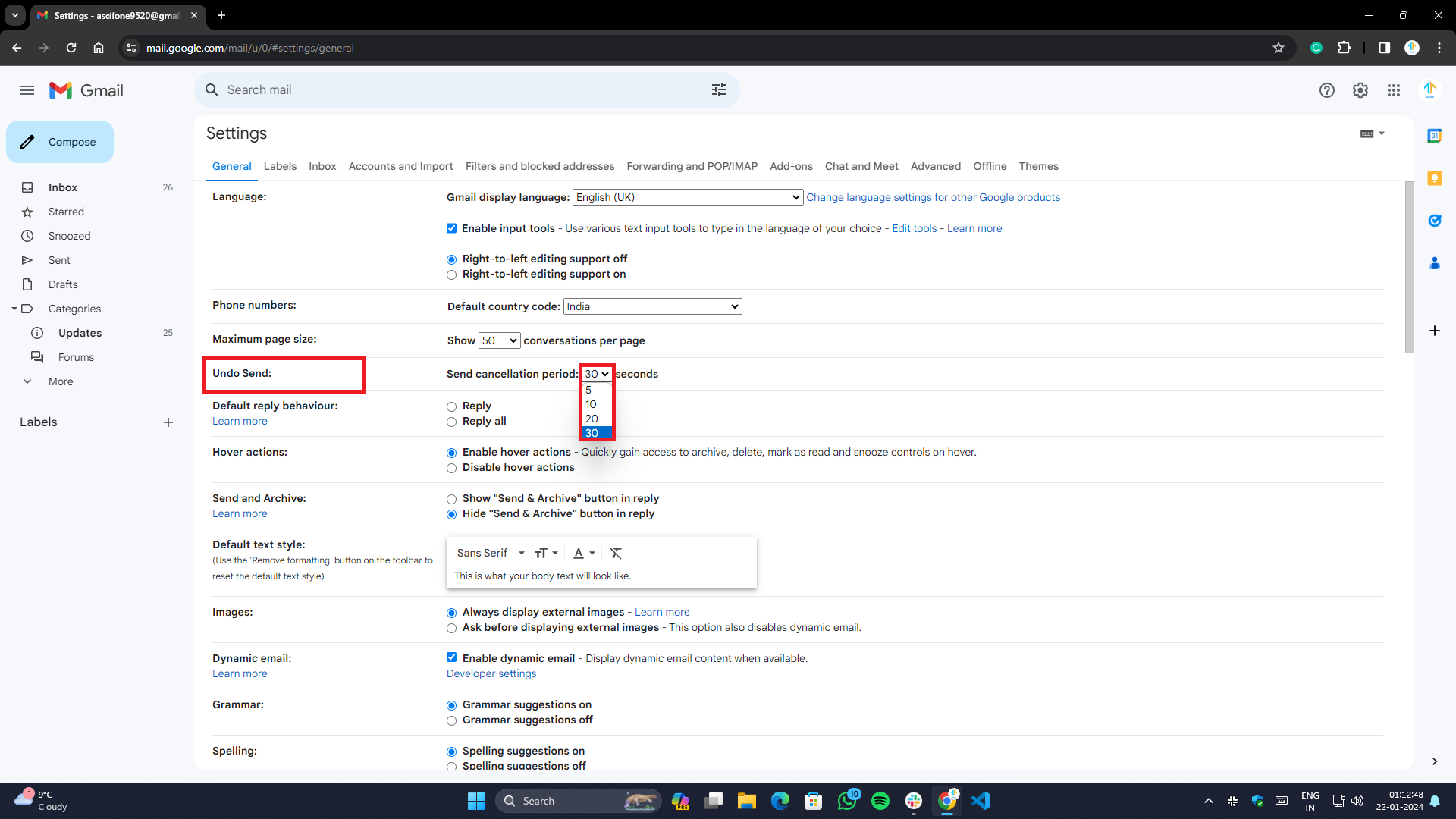 e-mail 1 how to unsend email on outlook and gmail- undo send settings on gmail