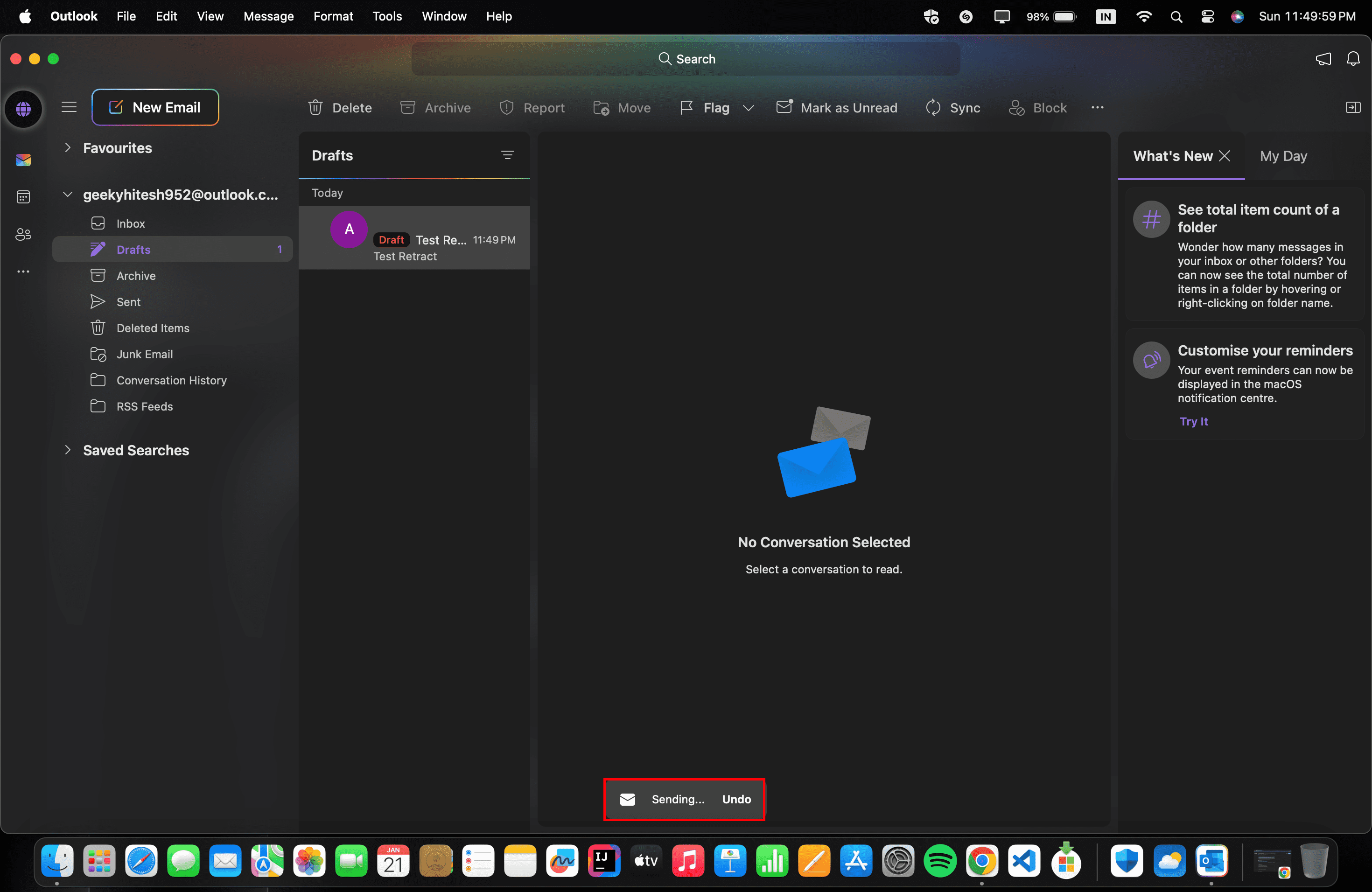 how to unsend email on outlook and gmail- undo email option on outlook for mac