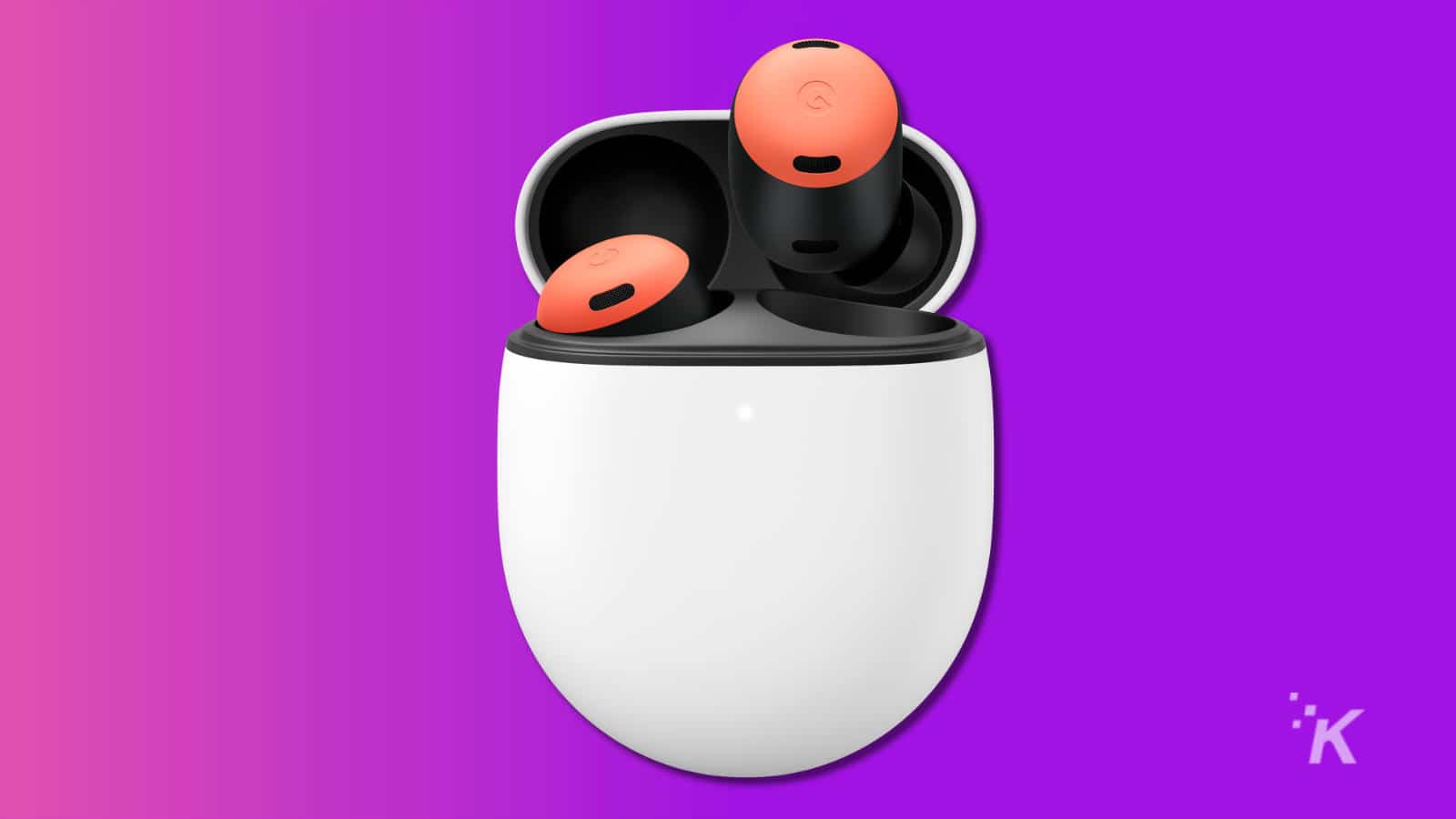 Google pixel buds pro en color coral