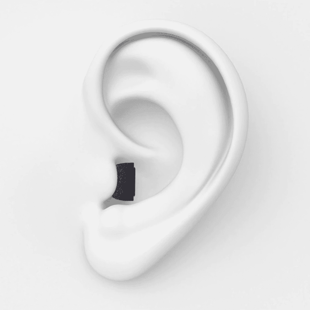 AirPods Pro Foam Tips внутри ушей