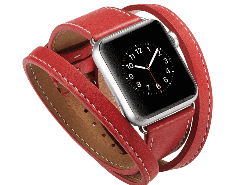 Bu, 44 mm ve 40 mm Apple Watch Series 5 için Correa Band.