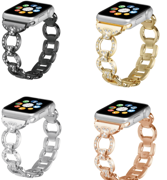 これは、44mmおよび40mmのApple Watch Series5用のステンレススチールバンドです。