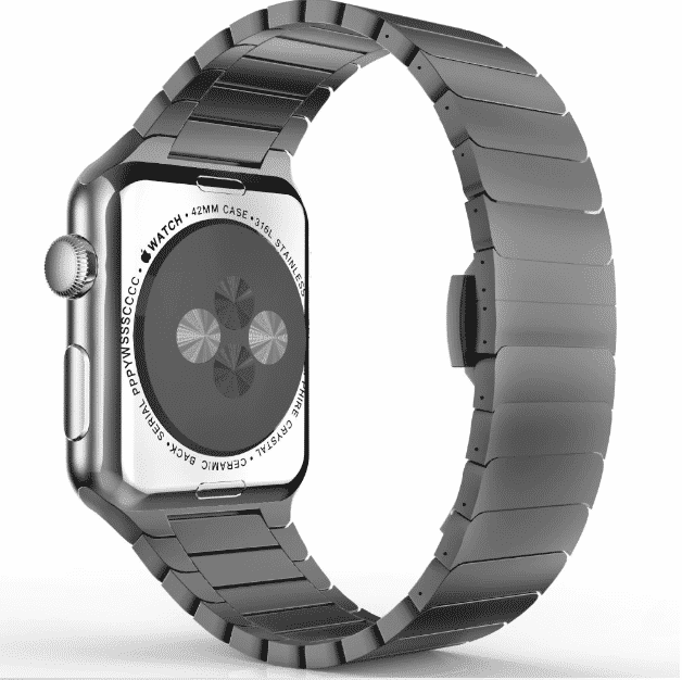 Bu, 44 mm ve 40 mm Apple Watch Series 5 için Spor Bileklik Kordonudur.