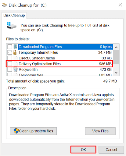 Delivery Optimization Files