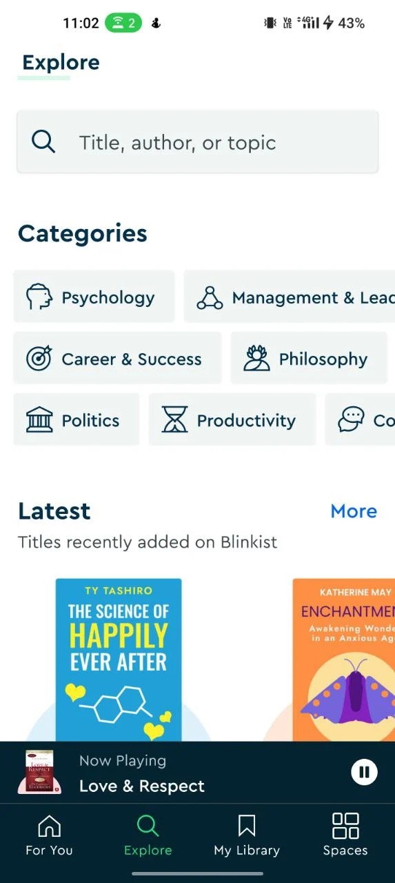 blinkist app