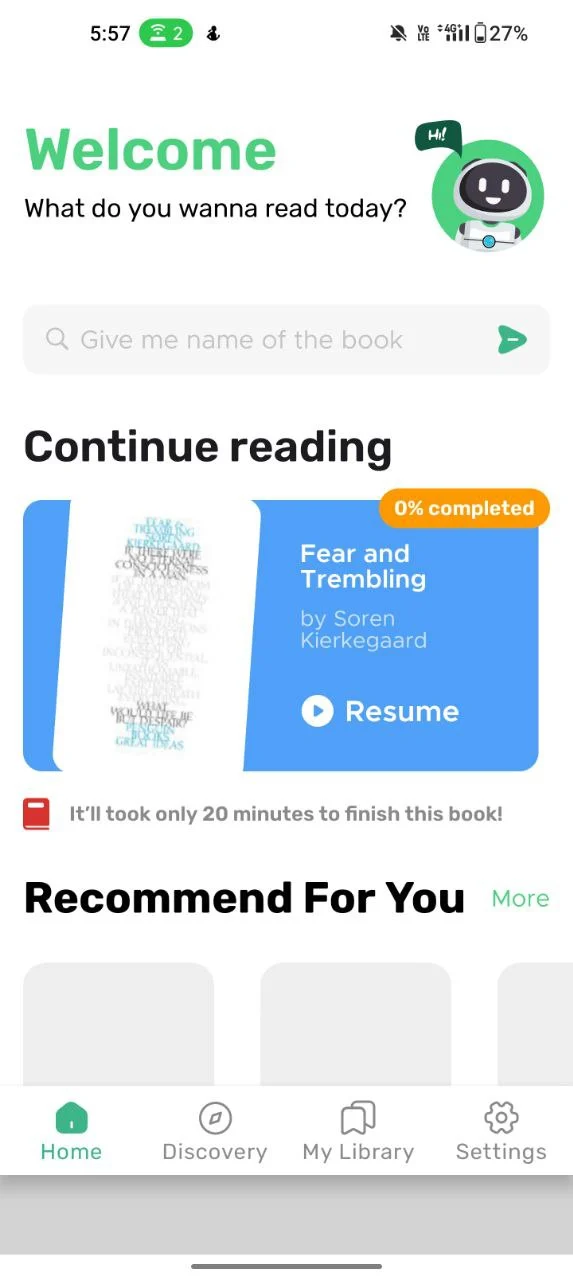 ai book summary app