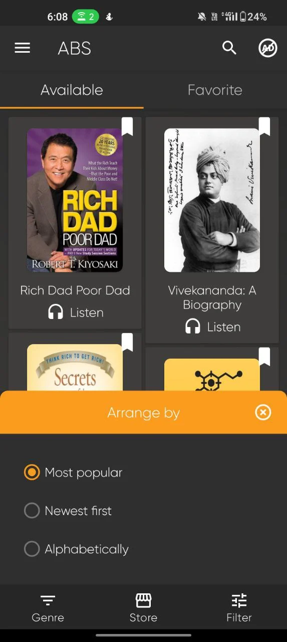 any book app