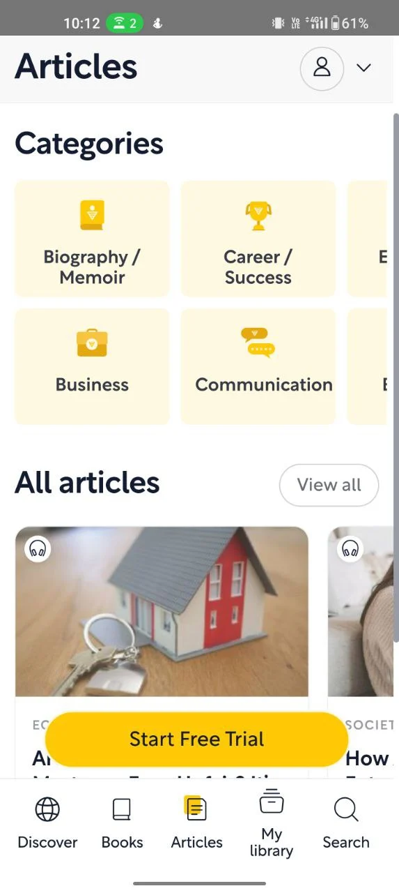 shortform book summary app