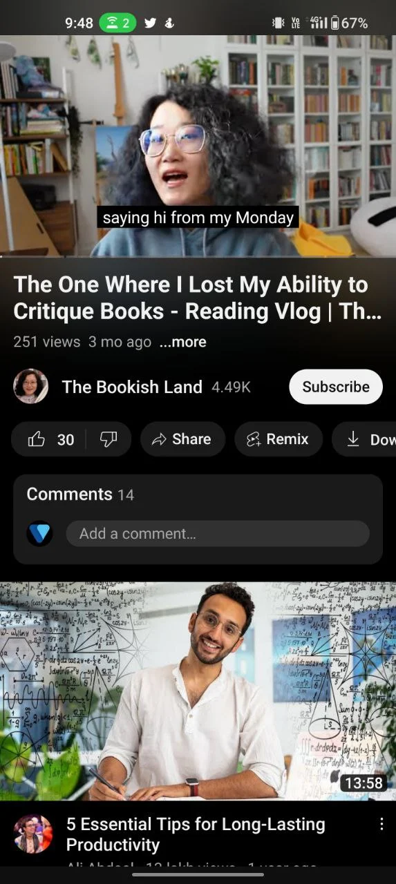 youtube app book summary channels