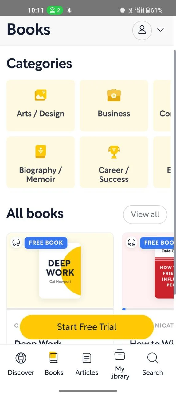 shortform book summary app